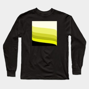 On a Curve - Sunny Yellow Long Sleeve T-Shirt